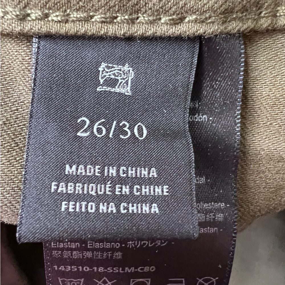 Scotch & Soda Green Cargo Skinny Pants Size 26 - Picture 8 of 9